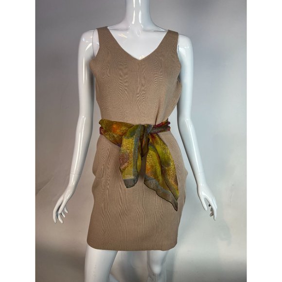 Galaxy Swirl Scarf Sash 15 inches x 43 inches Multi Color Polyester - Picture 15 of 16